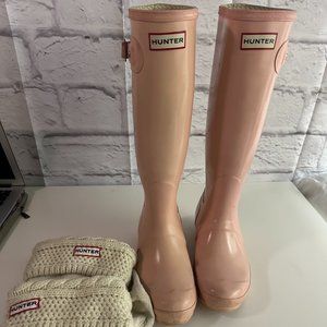 Hunter Original Refined Rain Boot - Azalea Pink